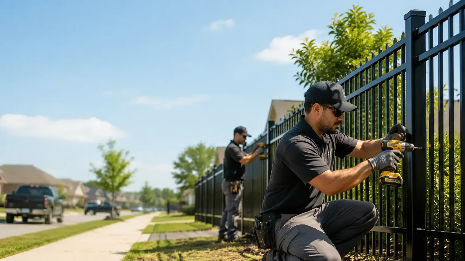 Metal Fence Installation in Pender, NE
